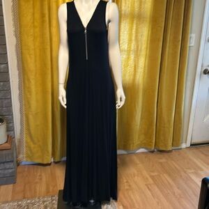 Soft Surroundings Zipper Maxi Dress